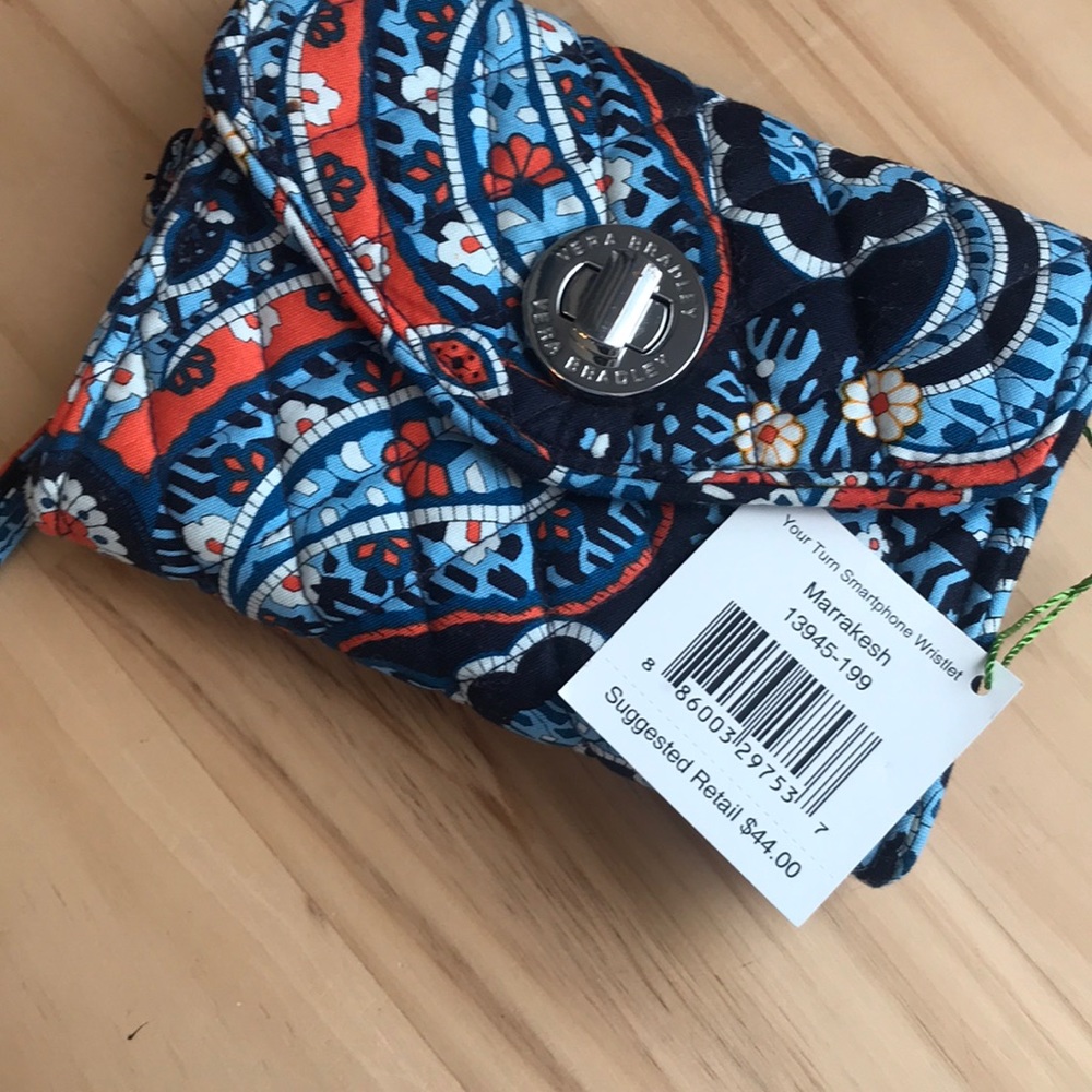 Vera Bradley Wristlet! 💙🧡 NWT